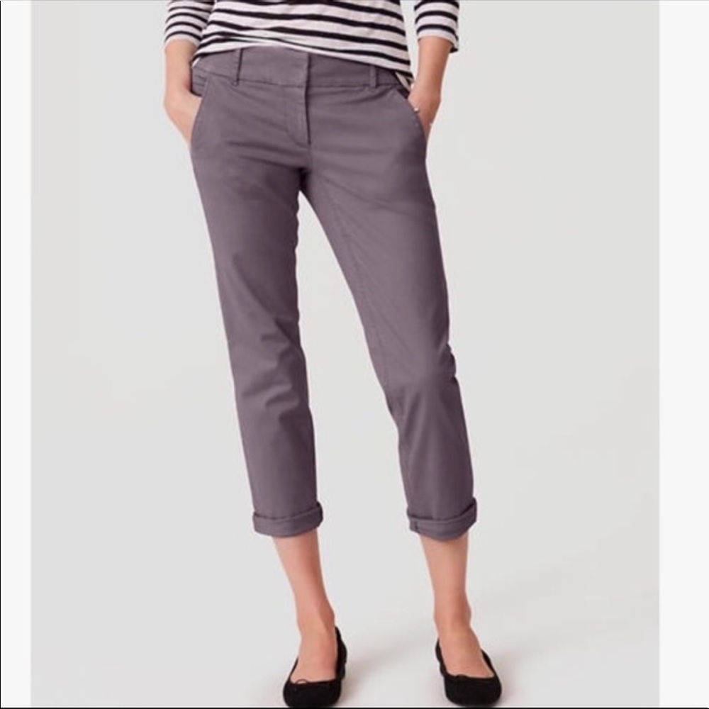 NWT Loft Marisa Pant Gray